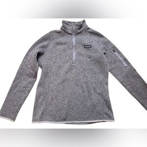 Patagonia Purple/Gray Women's Quarter Zip